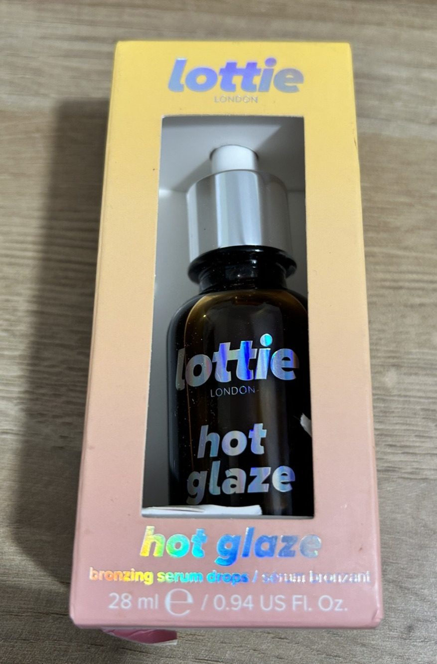 Lottie London Hot Glaze Bronze Bronzing Drops Tinted Serum Hyaluronic 28 ml